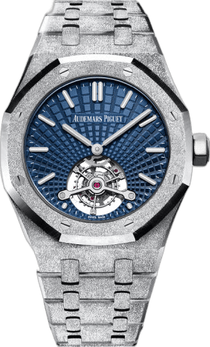 Audemars Piguet Royal Oak Tourbillon Extra-Thin White Gold — Blue Dial | Ref. 26520BC.GG.1224BC.01