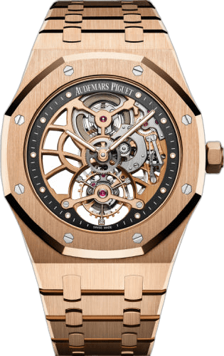 Audemars Piguet Royal Oak Tourbillon Extra-Thin Openworked Rose Gold — Skeleton Dial | Ref. 26518OR.OO.1220OR.01