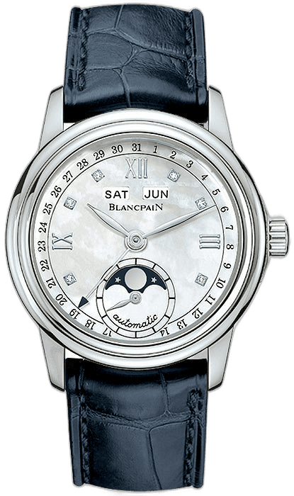 Leman Moonphase Ladies Watch - 2360-1191A-55B — Blancpain