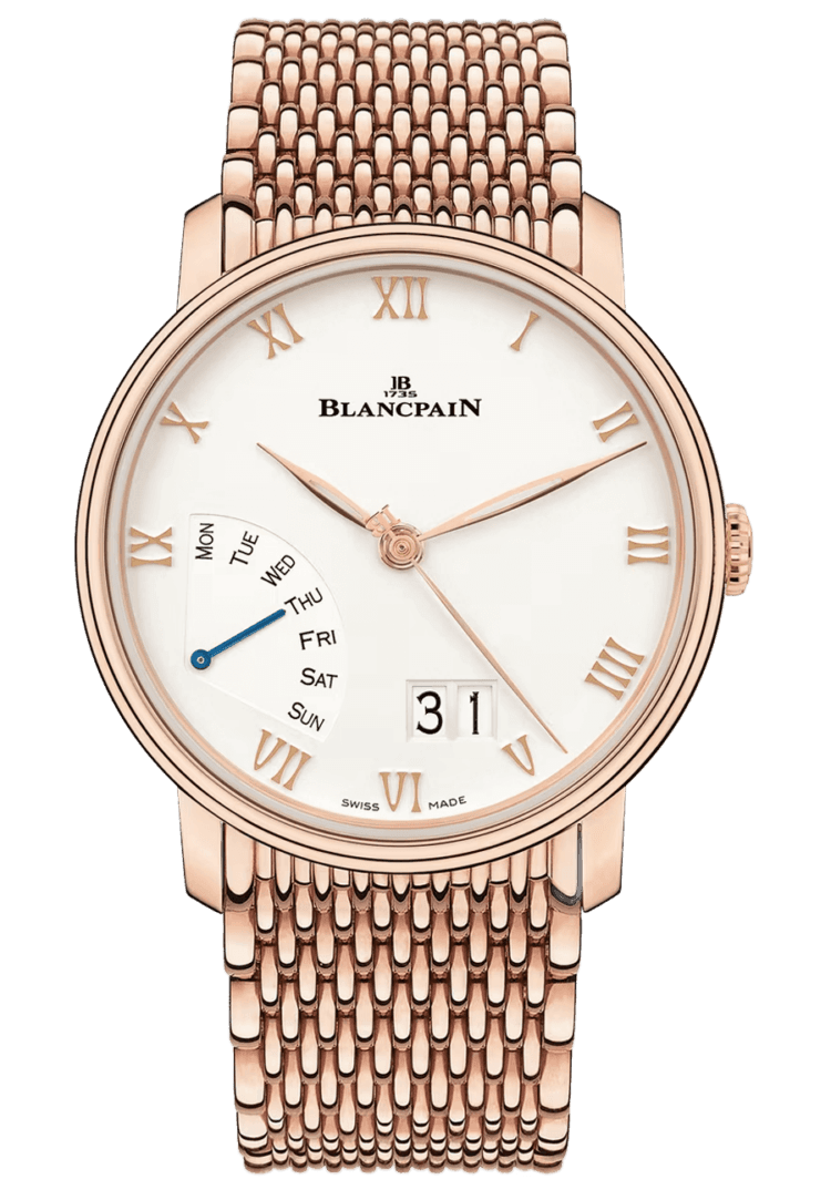 Blancpain Villeret Rose Gold — Grande Date Jour Rétrograde | Ref. 6668 3642 MMB