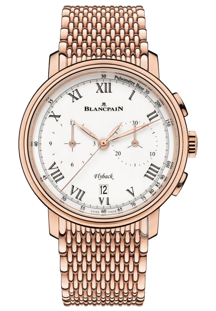 Blancpain Villeret Rose Gold — Flyback Chronograph Pulsometer | Ref. 6680F 3631 MMB