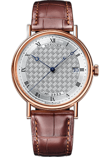 Breguet Classique Rose Gold — Silver Chapter Ring Dial | Ref. 5177BR/12/9V6
