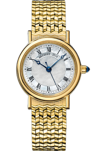 Breguet Classique Yellow Gold — Mother-of-Pearl Dial, Gold Bracelet | Ref. 8067BA/52/AC0