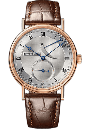 Breguet Classique Rose Gold — Silvered Dial Power Reserve Hand-Wind | Ref. 5277BR/12/9V6