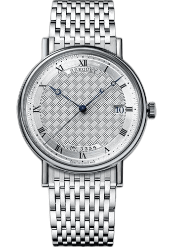 Classique 5177 - White Gold Case - Silver Dial - Bracelet - 5177BB/12/BV0 — Breguet Ref. 5177BB/12/BV0