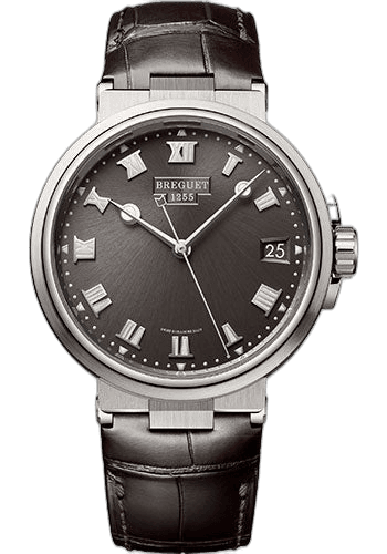 Breguet Marine Titanium — Sunburst Slate Dial Date | Ref. 5517TI/G2/9ZU