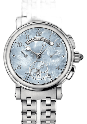 Breguet Marine Steel — Mother-of-Pearl Chronograph Dial | Ref. 8827ST/59/SM0