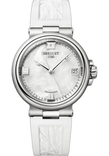 Breguet Marine Dame Steel — Mother-of-Pearl Dial | Ref. 9517ST/5W/584
