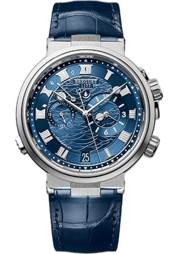 Marine Alarme Musicale 5547 Watch - 5547BB/Y2/9ZU White Gold — Breguet Ref. 5547BB/Y2/9ZU