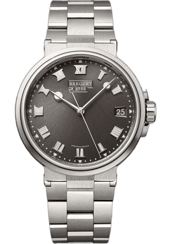 Breguet Marine Titanium — Black Dial Date | Ref. 5517TI/G2/TZ0