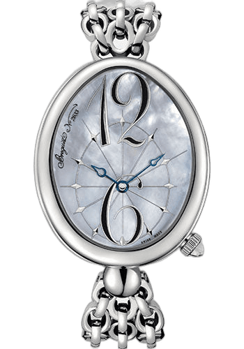 Breguet Reine de Naples Steel — Light Blue Mother-of-Pearl | Ref. 8967ST/58/J50