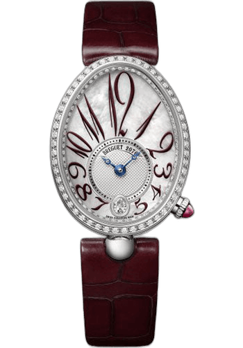 Breguet Reine de Naples White Gold — Diamond Bezel Mother-of-Pearl | Ref. 8918BB/5P/964/D00D3L