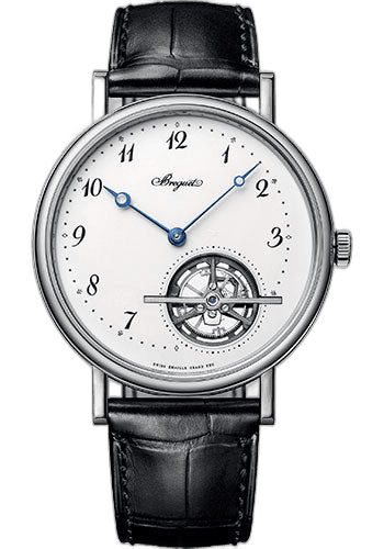 Breguet Tourbillon Extra-Plat Platinum — Grand Feu Enamel Ultra-Thin | Ref. 5367PT/29/9WU