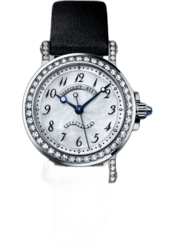 Breguet Marine 8818 - White Gold Case - Mother-Of-Pearl Dial - Black Fabric Strap - 8818BB/59/864/DD0D Ref. 8818BB/59/864/DD0D