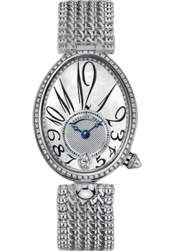 Reine de Naples 8918 - White Gold Case - Mother-Of-Pearl Dial - White Gold Chain Bracelet - 8918BB/58/J20/D000 · Breguet 8918BB/58/J20/D000