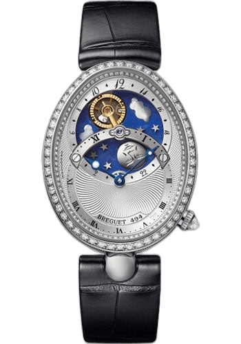 Breguet Reine de Naples White Gold — Jour/Nuit Diamond Silver Dial | Ref. 8998BB/11/974/D00D