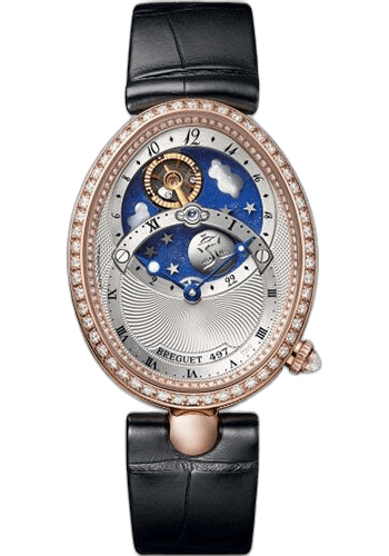 Breguet Reine de Naples Rose Gold — Day/Night Silver Dial | Ref. 8998BR/11/974/D00D