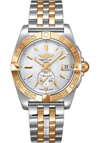 Breitling Galactic 36 Automatic Watch - Steel & rose Gold - Pearl Dial - Two-Tone Bracelet - C37330121A1C1 36mm Ref. C37330121A1C1