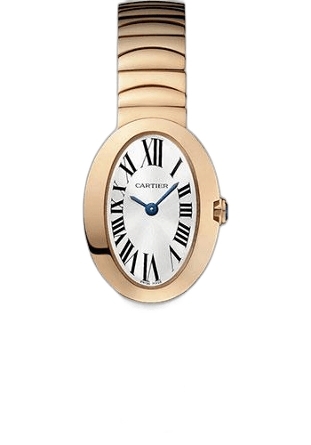 Baignoire Watch - 31.6 x 24.5 mm Pink Gold Case - Gold Bracelet - W8000015 · Cartier 24.5mm Rose Gold — W8000015