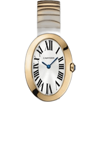 Cartier Baignoire Watch - Small Pink Gold Case - Gold Bracelet - W8000005 Rose Gold Timepiece [W8000005