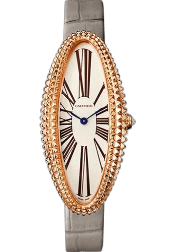 Baignoire Allongée Baignoire Allongee Watch - 47 mm Pink Gold Case - Light Gray Strap - WGBA0009 47mm Rose Gold — Cartier Ref. WGBA0009