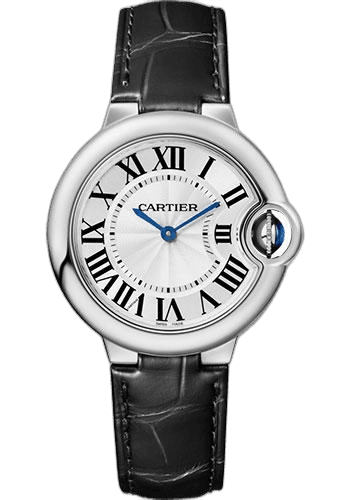 Ballon Blanc de Cartier Watch - 33 mm Steel Case - Alligator Strap - WSBB0034 33mm · Cartier WSBB0034