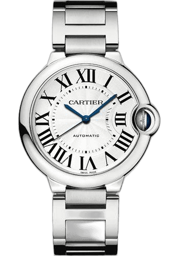 Ballon Bleu de Cartier Watch - 36 mm Steel Case - Silver Dial - Interchangeable Bracelet - WSBB0048 36mm — Cartier Ref. WSBB0048