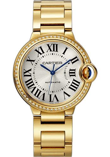 Cartier 36mm Ballon Bleu de Cartier Watch - 36 mm Yellow Gold Case - Diamond Bezel - WJBB0043 Watch Ref. WJBB0043
