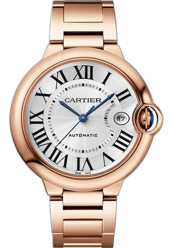 Cartier Ballon Bleu de Cartier Watch - 40 mm Rose Gold Case - Silvered Dial - Interchangeable Bracelet - WGBB0039 40mm Ref. WGBB0039