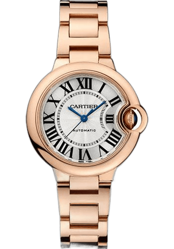 Cartier Ballon Bleu de Cartier Watch - 33 mm Pink Gold Case - W6920096 33mm Rose Gold Ref. W6920096