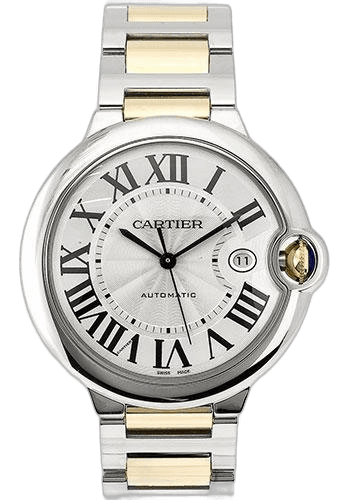 Ballon Bleu de Cartier Watch - Large Steel And Yellow Gold Case - W69009Z3 Cartier Ref. W69009Z3