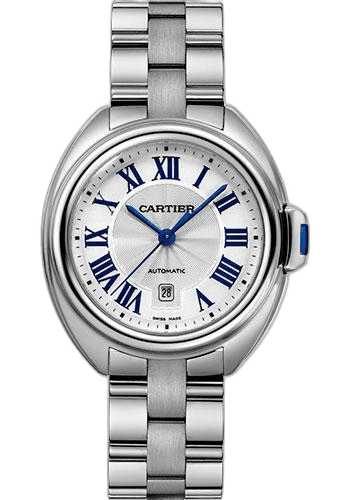 Clé de Cartier Cle de Cartier Watch - 31 mm Steel Case - Silver Dial - WSCL0005 31mm by Cartier — WSCL0005