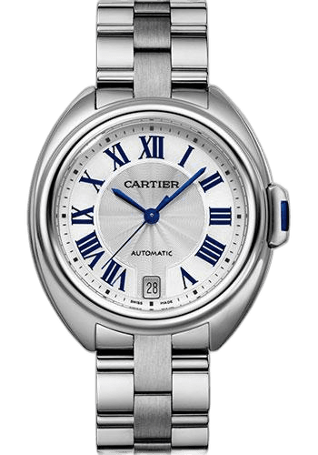 Clé de Cartier Cle de Cartier Watch - 35 mm Steel Case - Silver Dial - WSCL0006 · Cartier 35mm — WSCL0006
