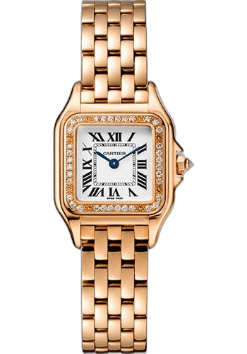 Panthere de Cartier Watch - 22 mm Pink Gold Diamond Case - WJPN0008 22mm Rose Gold — Cartier Ref. WJPN0008