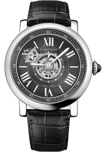 Cartier Rotonde de Cartier Astrotourbillon Cristal de Carbone Watch - 47 mm Niobium-Titanium Case - W1556221 47mm Ref. W1556221