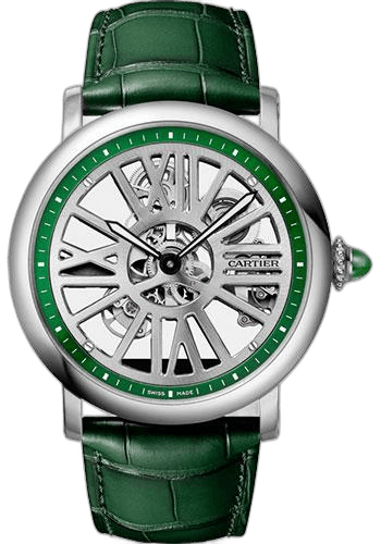 Cartier Rotonde de Cartier Skeleton Watch - 42 mm Titanium Case - WHRO0049 42mm (WHRO0049