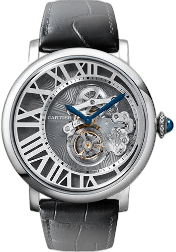 Rotonde de Cartier Reversed Tourbillon Numbered and Limited Edition of 100 Watch - 46.2 mm - W1556214 46.2mm by Cartier — W1556214