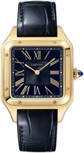 Santos-Dumont Watch large yellow Gold Leather - WGSA0115 · Cartier — WGSA0115 (Variant 2