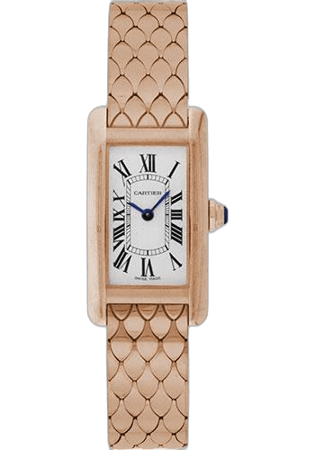 Tank Américaine Tank Americaine Small Model Watch - 19 x 34.8 mm Pink Gold Case - W2620031 · Cartier 34.8mm Rose Gold — W2620031