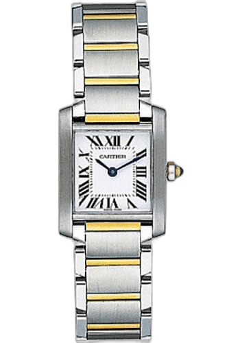 Cartier Tank Française Tank Francaise Watch - Small Steel And Yellow Gold Case - W51007Q4