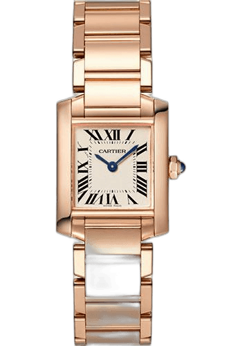 Cartier Tank Française Tank Francaise Watch - 25 mm Pink Gold Case - WGTA0029 25mm Rose Gold Ref. WGTA0029