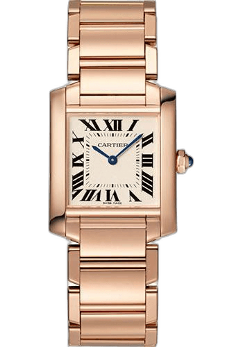 Cartier Tank Française Tank Francaise Watch - 30 mm Pink Gold Case - WGTA0030 30mm Rose Gold Ref. WGTA0030