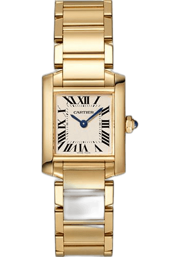 Cartier 25mm Tank Française Tank Francaise Watch - 25 mm Yellow Gold Case - WGTA0031 — Ref. WGTA0031