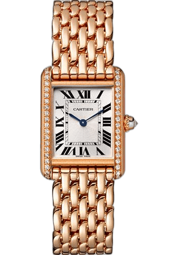 Tank Louis Cartier Watch - 29.5 mm Pink Gold Diamond Case - WJTA0020 29.5mm Rose Gold — Cartier Ref. WJTA0020