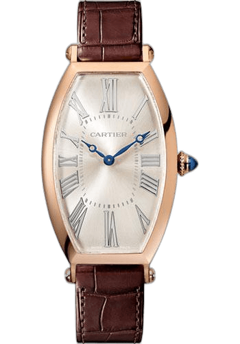 Cartier Tonneau Watch - 46.3 mm Pink Gold Case - Brown Alligator Strap - WGTN0006 46.3mm Rose Gold (WGTN0006