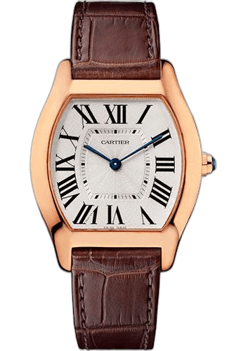 Tortue Watch - 39 mm Pink Gold Case - Brown Alligator Strap - W1556362 · Cartier 39mm Rose Gold — W1556362