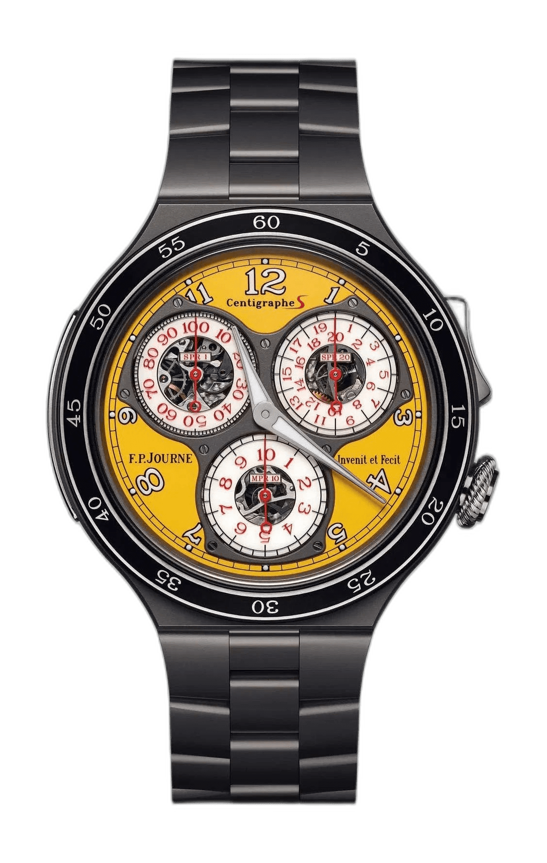 F.P.Journe LineSport Centigraphe Titanium — Yellow Sapphire Dial | Ref. 1506