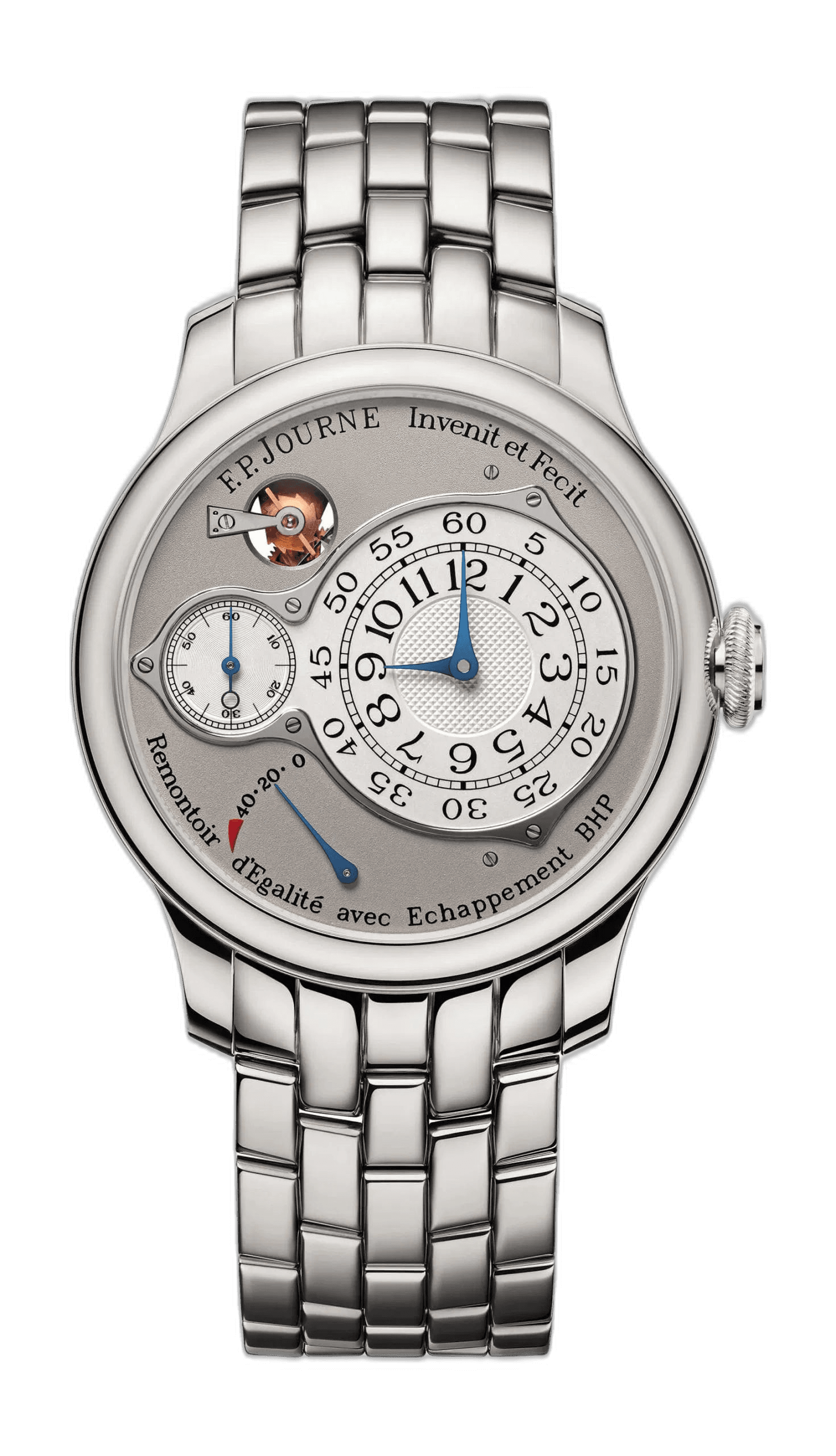 F.P.Journe Chronomètre Optimum Platinum — Guilloché Gold & White Dial | Ref. 1501