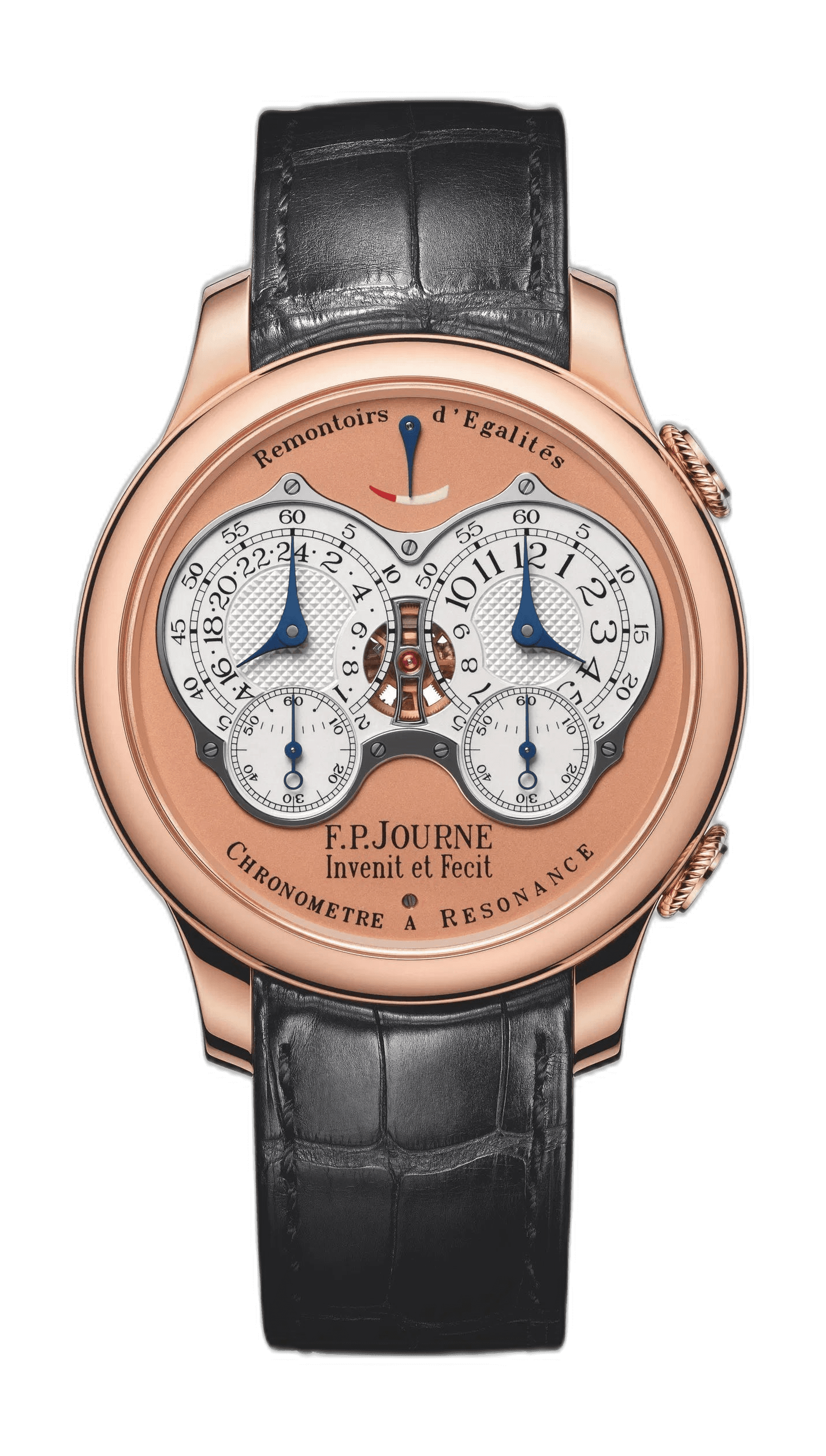 F.P.Journe Chronomètre à Résonance 18K 6N Gold — Gold Guilloché Clou de Paris Dial | Ref. 1520