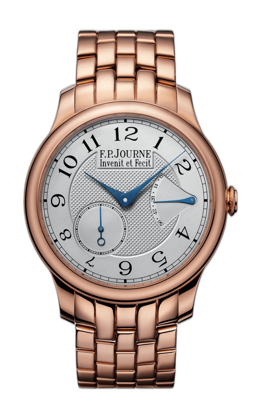 F.P.Journe Chronomètre Souverain 18K Gold — White Guilloché Dial with Power Reserve | Ref. 1304